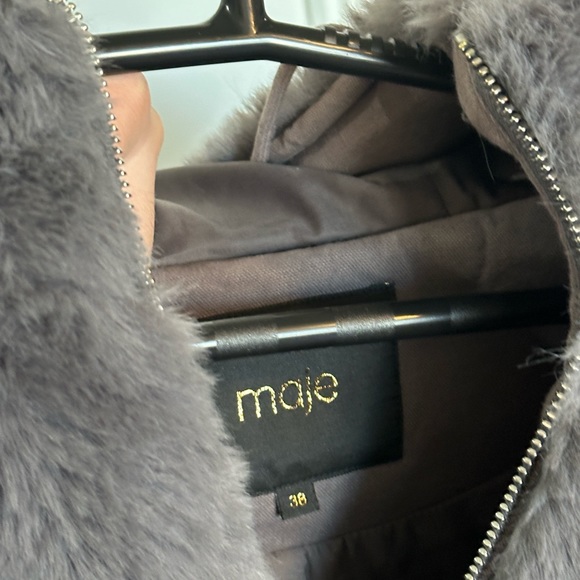 maje women’s coat size fr38 - Picture 3 of 4